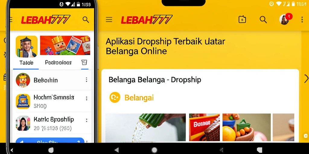 Tampilan antarmuka LEBAH777 yang memudahkan pengguna dalam berbelanja.